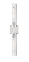 Two Light Wall Sconce by Z-Lite - Beau Collection, Brushed Nickel Finish - 740-2W-BN