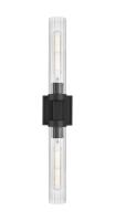 Two Light Wall Sconce by Z-Lite - Beau Collection, Matte Black Finish - 740-2W-MB