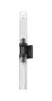 Two Light Wall Sconce by Z-Lite - Beau Collection, Matte Black Finish - 740-2W-MB