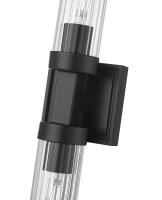 Two Light Wall Sconce by Z-Lite - Beau Collection, Matte Black Finish - 740-2W-MB