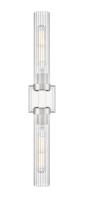 Two Light Wall Sconce by Z-Lite - Beau Collection, Polished Nickel Finish - 740-2W-PN