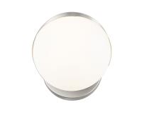 One Light Wall Sconce by Z-Lite - Realm Sphere Collection, Brushed Nickel Finish - 7517-1S-BN