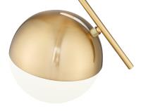 One Light Pendant by Z-Lite - Realm Sphere Collection, Modern Gold Finish - 7517P11-MGLD