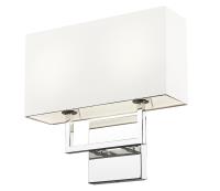 Two Light Wall Sconce by Z-Lite - Saxon Collection, Polished Nickel Finish - 815-2S-PN