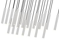 LED Linear Chandelier by Z-Lite - Forest Collection, Brushed Nickel Finish - 919MP12-23L-BN-LED