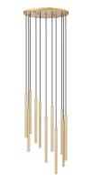 LED Chandelier by Z-Lite - Forest Collection, Modern Gold Finish - 919MP24-11R-MGLD-LED