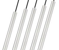 LED Linear Chandelier by Z-Lite - Forest Collection, Brushed Nickel Finish - 919MP24-5L-BN-LED