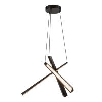 LED Chandelier by Kuzco Lighting - Lex Collection, Urban Bronze Finish - CH68127-UB-UNV