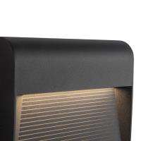 LED Outdoor Wall Mount by Kuzco Lighting - Casa Collection, Black Finish - EW27909-BK
