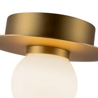 LED Flush Mount by Kuzco Lighting - Elixir Collection, Brushed Gold Finish - FM15506-BG-UNV