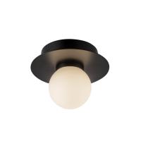 LED Flush Mount by Kuzco Lighting - Elixir Collection, Black Finish - FM15506-BK-UNV