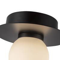 LED Flush Mount by Kuzco Lighting - Elixir Collection, Black Finish - FM15506-BK-UNV