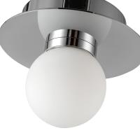 LED Flush Mount by Kuzco Lighting - Elixir Collection, Chrome Finish - FM15506-CH-UNV