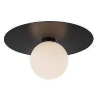 LED Flush Mount by Kuzco Lighting - Elixir Collection, Black Finish - FM15514-BK-UNV