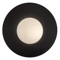 LED Flush Mount by Kuzco Lighting - Elixir Collection, Black Finish - FM15514-BK-UNV