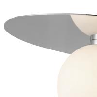 LED Flush Mount by Kuzco Lighting - Elixir Collection, Chrome Finish - FM15514-CH-UNV