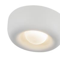 LED Flush Mount by Kuzco Lighting - Hayden Collection, Antique White Finish - FM68506-AW