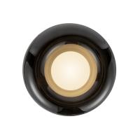 LED Flush Mount by Kuzco Lighting - Hayden Collection, Glossy Black Finish - FM68506-GBK