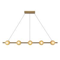 LED Linear Pendant by Kuzco Lighting - Elixir Collection, Brushed Gold Finish - LP15548-BG-UNV