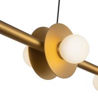 LED Linear Pendant by Kuzco Lighting - Elixir Collection, Brushed Gold Finish - LP15548-BG-UNV