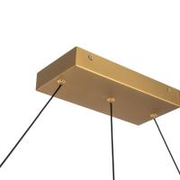 LED Linear Pendant by Kuzco Lighting - Elixir Collection, Brushed Gold Finish - LP15548-BG-UNV