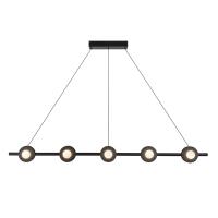 LED Linear Pendant by Kuzco Lighting - Elixir Collection, Black Finish - LP15548-BK-UNV