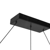 LED Linear Pendant by Kuzco Lighting - Elixir Collection, Black Finish - LP15548-BK-UNV