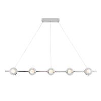 LED Linear Pendant by Kuzco Lighting - Elixir Collection, Chrome Finish - LP15548-CH-UNV