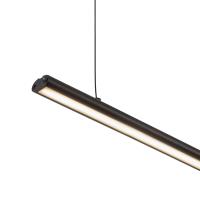 LED Linear Pendant by Kuzco Lighting - Thread Collection, Black Finish - LP17915-BK-UNV-010