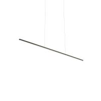 LED Linear Pendant by Kuzco Lighting - Vega Minor Collection, Black Finish - LP18248-BK-UNV