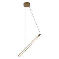 LED Linear Pendant by Kuzco Lighting - Lex Collection, Vintage Brass Finish - LP68124-VB-UNV