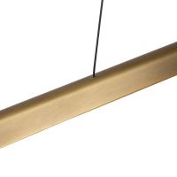 LED Linear Pendant by Kuzco Lighting - Lex Collection, Vintage Brass Finish - LP68124-VB-UNV