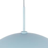 One Light Pendant by Kuzco Lighting - Kirby Collection, Cerulean Finish - PD55922-CER