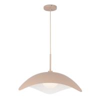 One Light Pendant by Kuzco Lighting - Kirby Collection, Peach Finish - PD55922-PEC