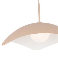 One Light Pendant by Kuzco Lighting - Kirby Collection, Peach Finish - PD55922-PEC