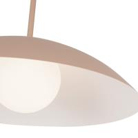 One Light Pendant by Kuzco Lighting - Regent Collection, Peach Finish - PD56019-PEC
