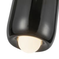 LED Pendant by Kuzco Lighting - Hayden Collection, Glossy Black Finish - PD68507-GBK-UNV