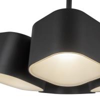 LED Pendant by Kuzco Lighting - Arena Collection, Black Finish - PD73411-BK-UNV