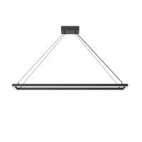 LED Pendant by Kuzco Lighting - Piazza Collection, Black Finish - PD88548-BK-UNV-010