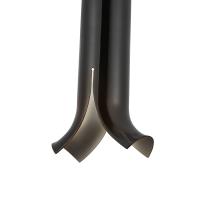 LED Pendant by Kuzco Lighting - Husk Collection, Glossy Black Finish - PD89709-GBK