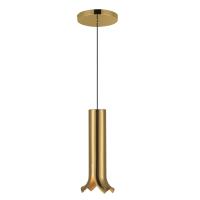 LED Pendant by Kuzco Lighting - Husk Collection, Metallic Brass Finish - PD89709-MRB
