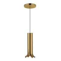 LED Pendant by Kuzco Lighting - Husk Collection, Metallic Brass Finish - PD89709-MRB