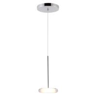 LED Pendant by Kuzco Lighting - Stephord Collection, Chrome/Clear Glass Finish - PD97204-CH/CL
