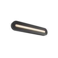 LED Vanity by Kuzco Lighting - Arco Collection, Black Finish - VL21324-BK-UNV