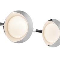 LED Vanity by Kuzco Lighting - Cleo Collection, Chrome/Opal Glass Finish - VL77923-CH/OP