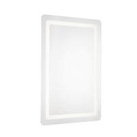 LED Vanity Mirror by Kuzco Lighting - Seneca Collection, Sandblasted Merc Edge Finish - VM31124-5CCT