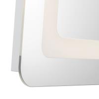 LED Vanity Mirror by Kuzco Lighting - Seneca Collection, Sandblasted Merc Edge Finish - VM31124-5CCT