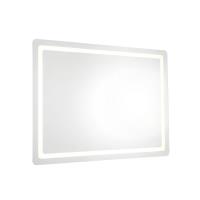 LED Vanity Mirror by Kuzco Lighting - Seneca Collection, Sandblasted Merc Edge Finish - VM31148-5CCT