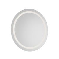 LED Vanity Mirror by Kuzco Lighting - Hillmont Collection, Sandblasted Merc Edge Finish - VM41032-5CCT