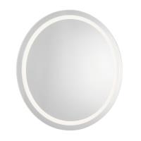 LED Vanity Mirror by Kuzco Lighting - Hillmont Collection, Sandblasted Merc Edge Finish - VM41040-5CCT